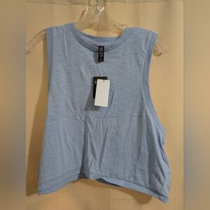 Women's Blue Sleeveless Top